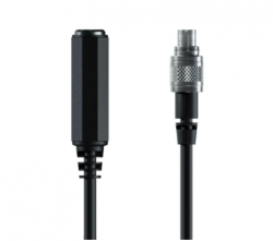 AIM V02584040 1 m external 3.5 female Jack for external microphone cable