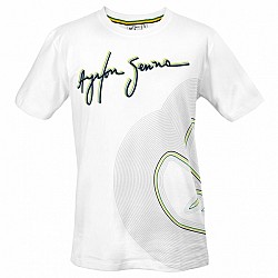 Racing Legends AS-15-116_XL Ayrton Senna T-Shirt Track Lines size XL