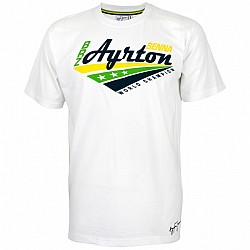 Racing Legends AS-16-117_M Ayrton Senna World Champion T-Shirt size M