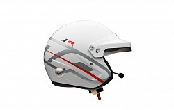 OMP SC797020S Шлем для автоспорта открытый J-R INTERCOM HANS,FIA 8859-2015, белый р-p S