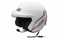 OMP SC797020M Шлем для автоспорта открытый J-R INTERCOM HANS,FIA 8859-2015, белый р-p M