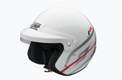 OMP SC796020XL Шлем для автоспорта открытый J-R, FIA 8859-2015, белый р-p XL (61-62)