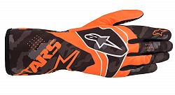 ALPINESTARS 3552920_451_L TECH 1 K RACE S v2 CAMO Kids Kart gloves, orange fluo/black, size L