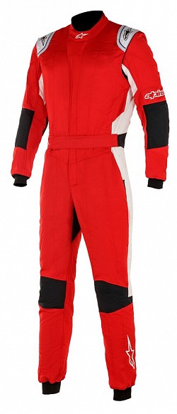 ALPINESTARS 3354020_32_50 GP TECH v3 Racing suit, FIA 8856-2018, red/white, size 50