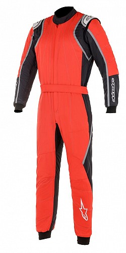 ALPINESTARS 3355020_31_58 GP RACE v2 Racing suit, FIA 8856-2018, red/black, size 58