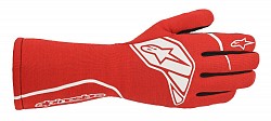 ALPINESTARS 3551520_32_M TECH 1 START v2 Racing gloves, FIA 8856-2018, red/white, size M