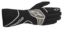 ALPINESTARS 3551020_12_S Перчатки для автоспорта TECH 1-RACE v2, FIA 8856-2018, чёрный/белый, р-р S