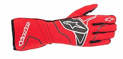 ALPINESTARS 3550120_31_M Перчатки для автоспорта TECH 1-ZX v2, FIA 8856-2018, красный/чёрный, р-р M