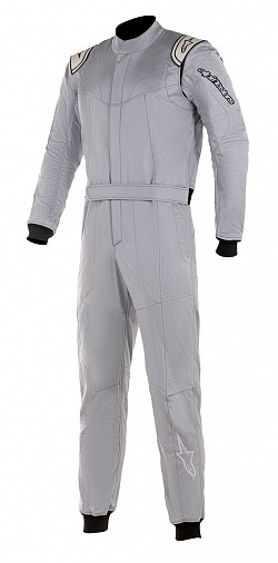 ALPINESTARS 3354819_970_50 Racing suit STRATOS, FIA, grey, size 50