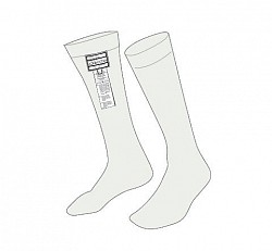 ALPINESTARS 4704320_20_XL ZX v2 Race socks, FIA 8856-2018, white, size XL (44-45)