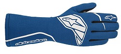ALPINESTARS 3551520_7022_M TECH 1 START v2 Racing gloves, FIA 8856-2018, blue/white, size M