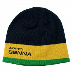Racing Legends AS-16-011 Ayrton Senna Beanie Racing Size: One Size