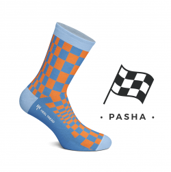 HEEL TREAD HT-PASHA-ON-Socks-M Носки Pasha Orange Navy размер M 36-40