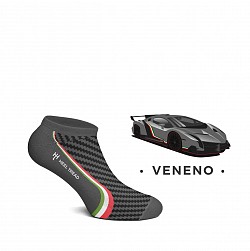 HEEL TREAD HT-Veneno Low-Socks-L Socks VENENO LOW size L 41-46