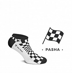 HEEL TREAD HT-PASHA-Low-Socks-L Socks Pasha BW LOW size L 41-46
