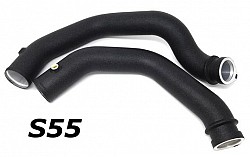 BMS M3/M4 S55 Aluminum Replacement Upgraded Charge Pipes BMW M3/M4 S55 (hot side pipes)