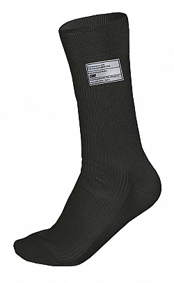 OMP IAA/762071L Racing socks, FIA 8856-2018, black, size L
