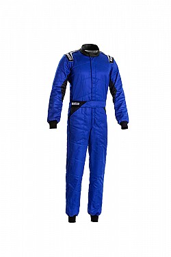 SPARCO 00109256BELNR SPRINT Racing suit, FIA, blue/black, size 56