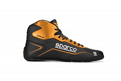 SPARCO 00126928NRAF K-POLE Karting shoes, black/orange, size 28