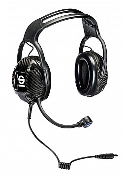 SPARCO 00537034 NX-1 Headset, Nexus male, carbon