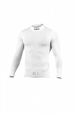 SPARCO 001773MBO2M LONG SLEEVE Shirt PRIME+, FIA 8856-2018, white, size M