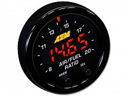 AEM 30-0334 X-Series Wideband UEGO AFR Sensor Controller Gauge with OBDII Connectivity
