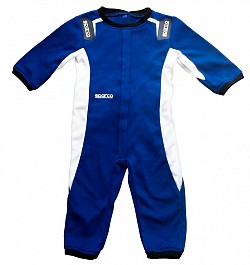 SPARCO 017018AZ0912 BABY SLEEPSUIT, blue size of 9-12 months