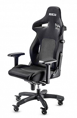 SPARCO 00988NRNR Офисное кресло/сиденье STINT, чёрное