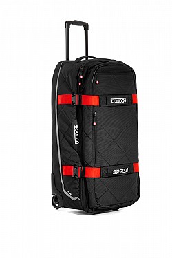 SPARCO 016437NRRS TOUR TROLLEY BAG, 4,7 kg, 40x84x38 cm, black/red