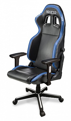 SPARCO 00998NRAZ Офисное кресло/сиденье ICON, чёрный/синий