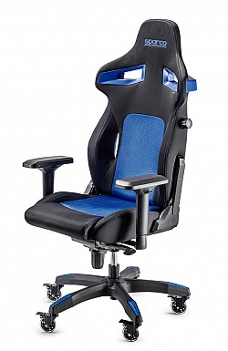 SPARCO 00988NRAZ Офисное кресло/сиденье STINT, чёрный/синий