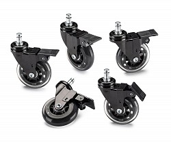 SPARCO 010811 PRO CASTER WHEELS for STINT, GRIP, GRIP SKY, ICON