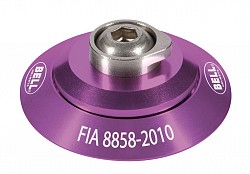 BELL 2100006 HANS clip set, FIA 8858-2010, pink