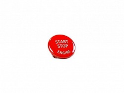 AUTOTECKNIC BM-0124-RD Bright Red Start Stop Button - BMW E-Chassis Vehicles