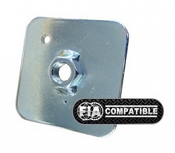 QSP QR50-F Eyebolt plate, FIA, 65x65x3 mm