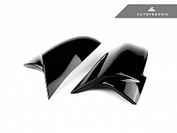 AUTOTECKNIC BM-0153-GB Replacement M Inspired Gloss Black Mirror Covers - F20 1-Series | F22 2-Series | F30 3-Series | F32/ F