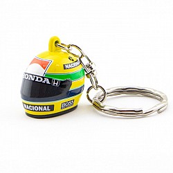Racing Legends AS-18-880 Ayrton Senna 3D key ring helmet 1988