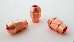 A.I.TECH AIT-DADO-11 Гайка 12x1,25 ex 19mm, o.d. 23mm steel coppered nut conical SEAT, total lenght 33mm