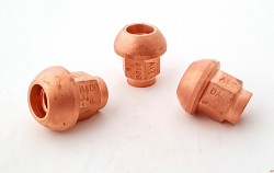 A.I.TECH AIT-DADO-8 Гайка 12x1,25 ex 17mm, o.d. 25mm steel coppered nut spherical SEAT, total lenght 27mm