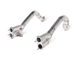 AKRAPOVIC L-PO/T/13/1 Link pipe set (Titanium) PORSCHE 718 Cayman GT4 / Spyder 2020-2020