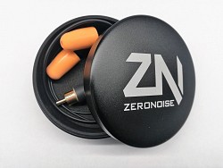 ZERONOISE 6300022 Earplugs kit, foam tips, RCA (Cinch) connector, Shell case
