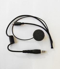 ZERONOISE 6300011 Radio helmet kit for Full Face helmet, Male Nexus 4 PIN, with RCA connector for earplugs