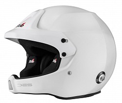 STILO AA0210BG2M570101 WRC DES COMPOSITE Open-face helmet, intercom, HANS, FIA, white/black, size 57