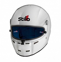 STILO AA0700CG2T630102 Шлем закрытый ST5F COMPOSITE, встроенный микрофон, HANS, SA2020/FIA, белый/синий, р-р 63