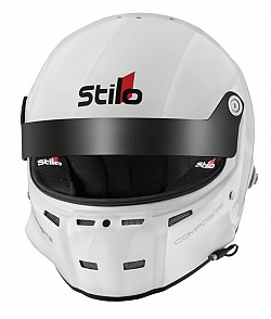 STILO AA0702CG2T590101 ST5 GT COMPOSITE Racing full face helmet, HANS, SA2020/FIA, white/black, size 59