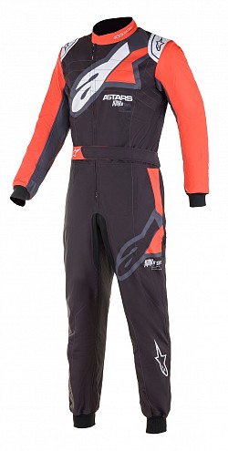 ALPINESTARS 3356221_132_44 KMX-9 v2 GRAPH1 Karting suit, CIK, black/red/white size 44