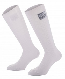 ALPINESTARS 4704021_20_XL RACE V4 Racing socks, FIA 8856-2018, white, size XL (44-45)