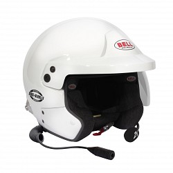 BELL 1443A04 Шлем для автоспорта открытый MAG-10 RALLY SPORT, FIA, HANS, белый, р-р MED (58-59)