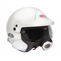 BELL 1346015 Шлем для автоспорта открытый MAG-10 RALLY PRO, FIA, HANS, белый, р-р 58 (7 1/4)