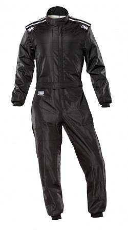 OMP KK01728071XL Karting suit KS-4 Suit my2021, CIK LEVEL 1, black, size XL
